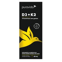 Vitamina D3 K2 Puravida 20ml