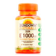 Vitamina E 1000UI Sundown 50 comprimidos
