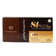 Barra de Chocolate Premium 81% Chocolife 1010g