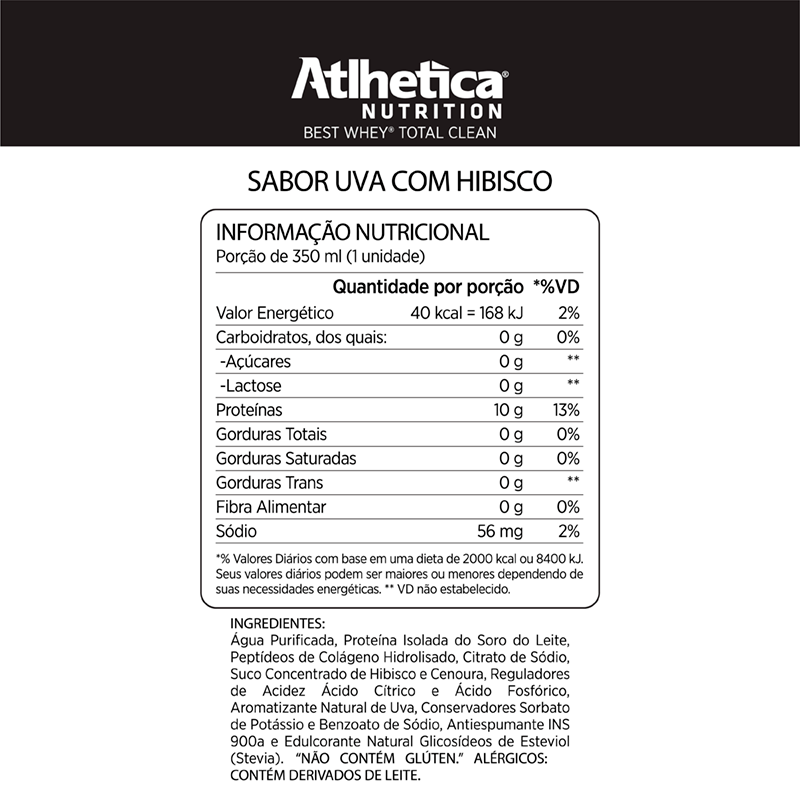 Informações nutricionais