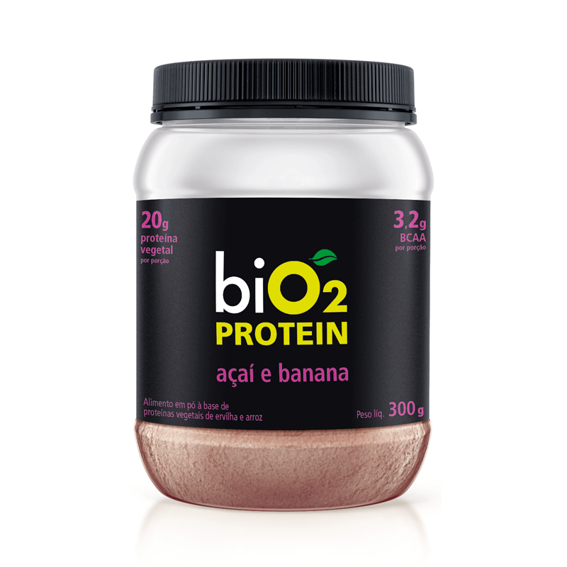 biO2 Protein Açaí e Banana 300g - biO2 - Mundo Verde