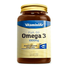 Ômega 3 Vitaminlife 1000mg com 200 cápsulas
