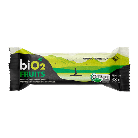 Barra Orgânica de Banana com Nibs de Cacau biO2 Fruits 38 g - biO2