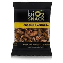 biO2 Snack Abacaxi & Amêndoa 50g - biO2