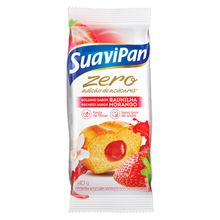 Bolinho de Baunilha com Morango sem Açúcar 40g - Suavipan