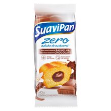 Bolinho de Baunilha com Chocolate sem Açúcar 40g - Suavipan