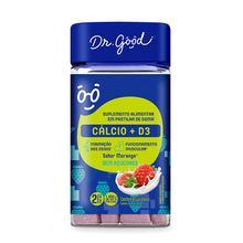 Cálcio + D3 Morango Dr Good 60 gomas