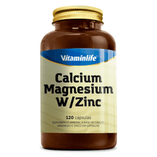 Calcium Magnesium with Zinc 120 cápsulas Vitaminlife