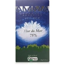 Chocolate Orgânico Flor do Mar 75% 80g - Amma Chocolate