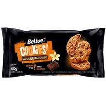 Cookie Sem Glúten Baunilha e Chocolate 80g - Belive
