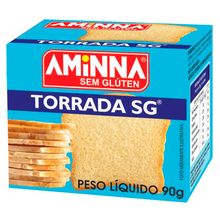 Torrada SG sem Açúcar 90g - Aminna