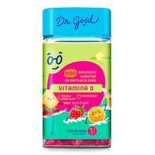 Vitamina D Kids Tutti Fruitti 60gomas - Dr Good