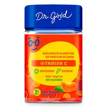 Vitamina C Tangerina 30gomas - Dr Good