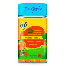 Vitamina C Kids Laranja 120gomas - Dr Good