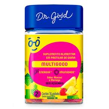 Multigood Morango Abacaxi 30gomas - Dr Good