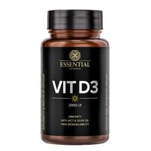 Vitamina D3 2000UI Essential Nutrition 120 cápsulas