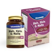 Hair Skin & Nails Vitaminlife 60 cápsulas