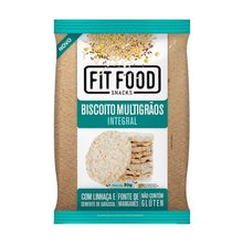 Snack Biscoito de Arroz Multigrãos 30g - Fit Food