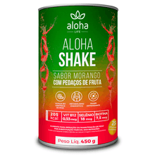 Shake Morango Mundo Verde Aloha 450g