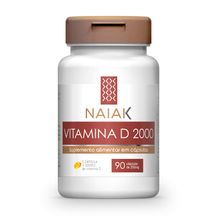 Vitamina D3 2000UI Naiak 90 cápsulas