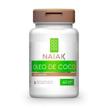 Óleo de Coco 1G 60caps - Naiak