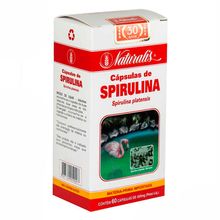 Spirulina Platensis 60caps - Naturalis