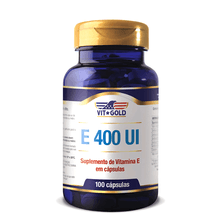 Vitamina E 400ui Vitgold 100 cápsulas