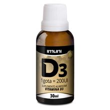 Vitamina D3 200UI 30ml - Imuni