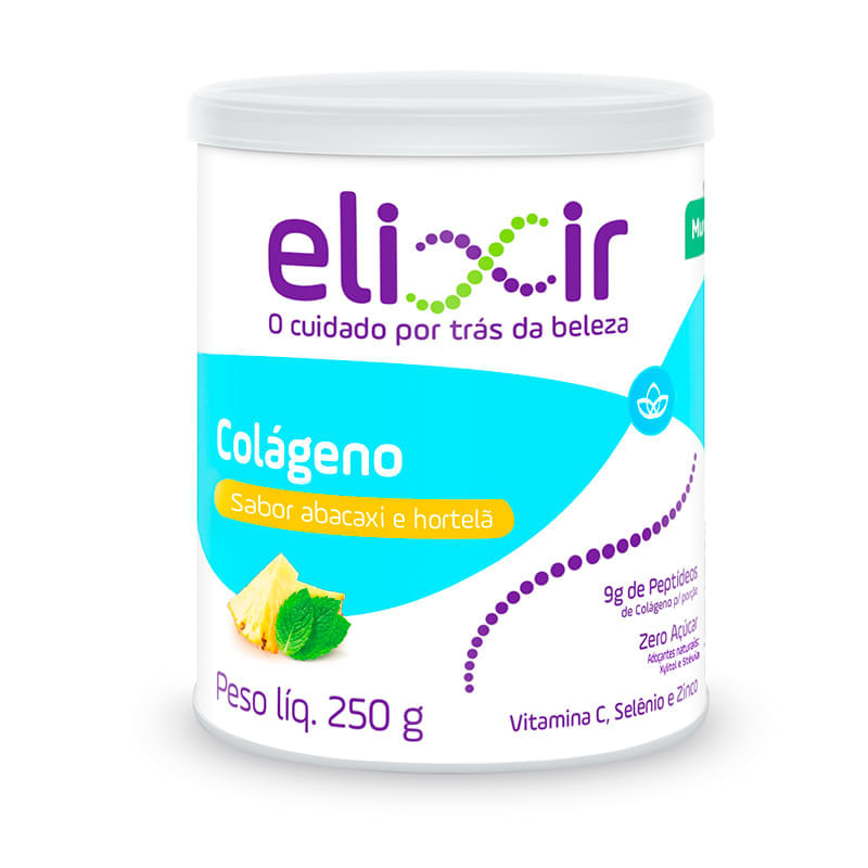 Colageno-Abacaxi-Hortela-250g---Elixir_0