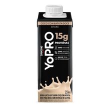 Yopro 15g High Protein Coco com Batata Doce 250ml - Danone