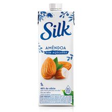 Silk amêndoa sem açúcar 1L - Danone