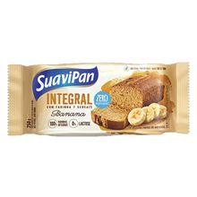 Bolo Integral Zero açúcar Banana 250g - Suavipan