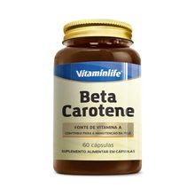 Beta Caroteno Vitaminlife 60 cápsulas