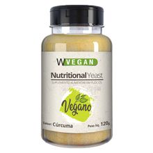 Nutritional Yeast Flocos Curcuma 120g  Wvegan