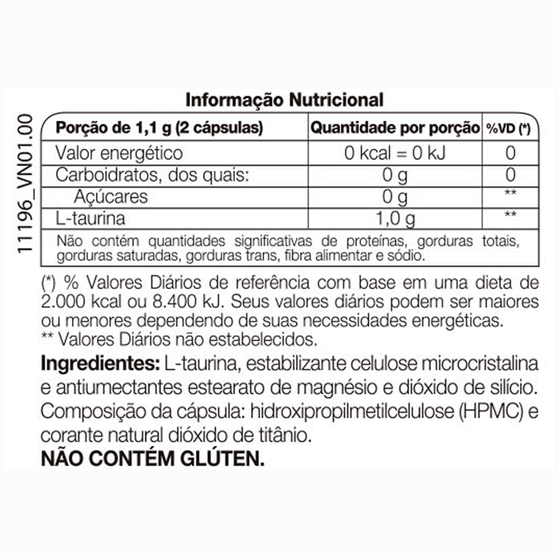 Informações nutricionais