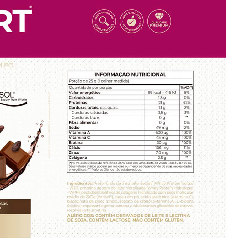 Informações nutricionais