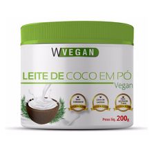 Leite de Coco em pó 200g Wvegan