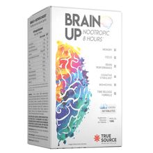 Brain Up Nootropic 8 Hours True Source 60 Tabletes