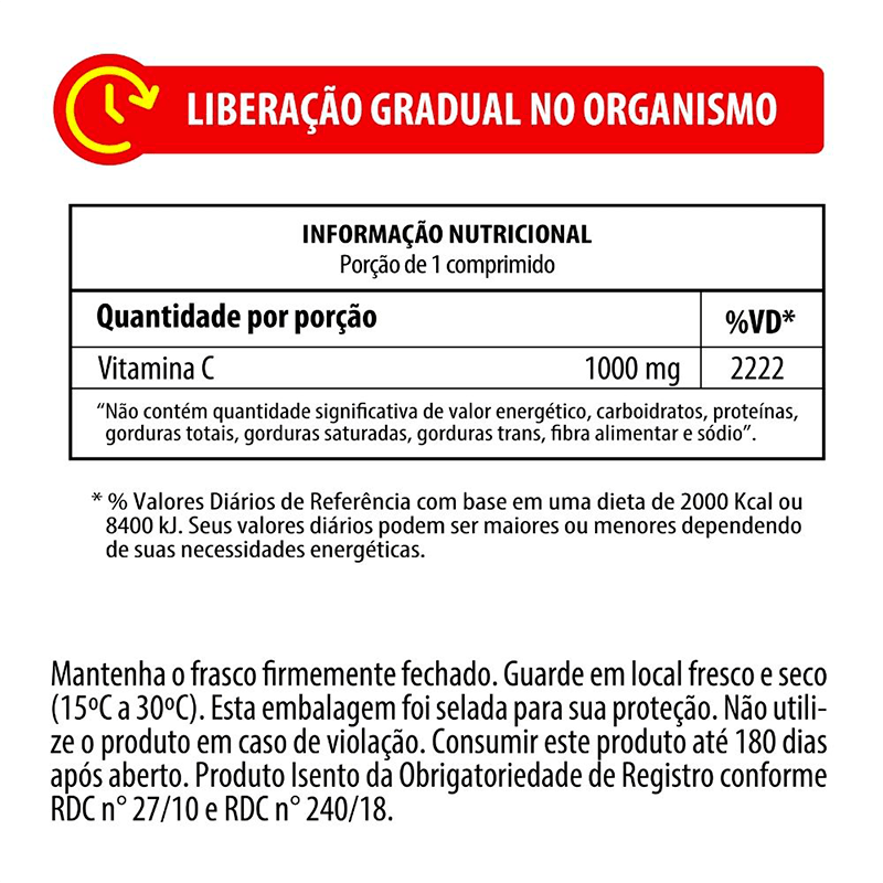 Informações nutricionais