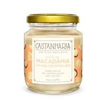 Pasta de Macadâmia com Sal do Himalaia Castanharia 210g