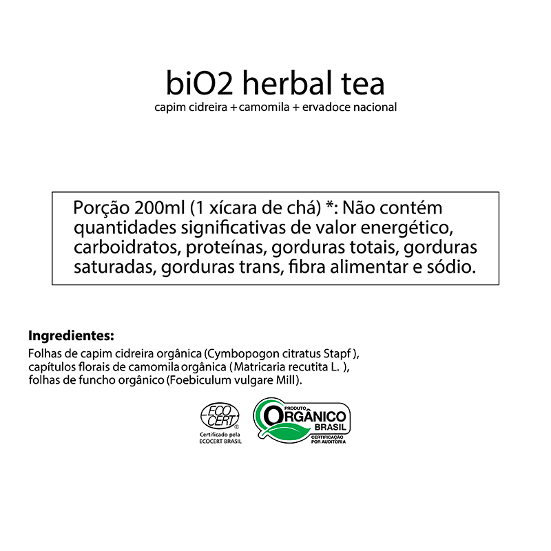 Informações nutricionais