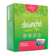 Desinchá Pitaya e Blueberry 30 Sachês - Desinchá