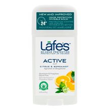 Deodorant Twist Stick Active Citrus e Bergamot Lafe's 64g