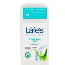 Deodorant Twist Stick Fresh Cedar e Aloe Lafe's 64g