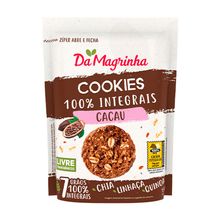 Cookies Integral Cacau 150g - Da Magrinha