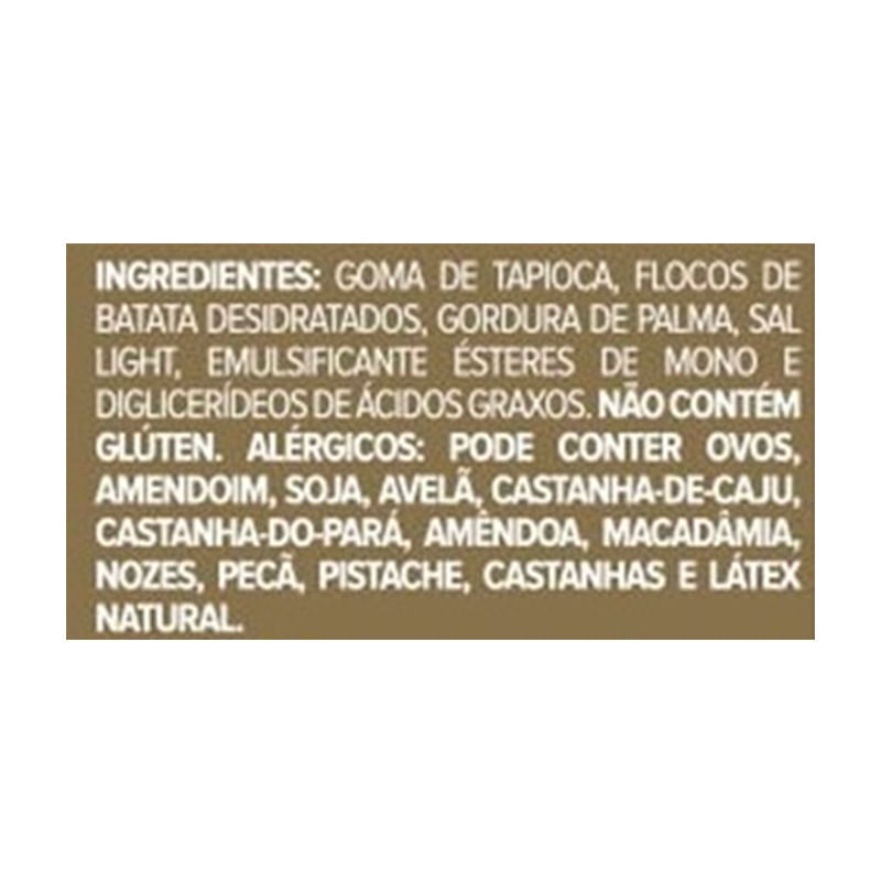 Informações nutricionais