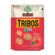 Tribos Snack Orgânico Tomate e Manjericão 50g - Mãe Terra