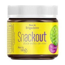 Doce Snackout de Brigadeiro 180g - Snackout