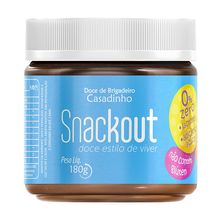 Doce Snackout de Brigadeiro Casadinho 180g - Snackout