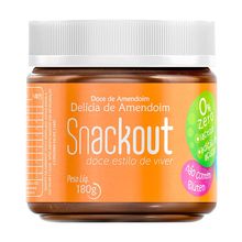 Doce Snackout de Delícia de Amendoim 180g - Snackout